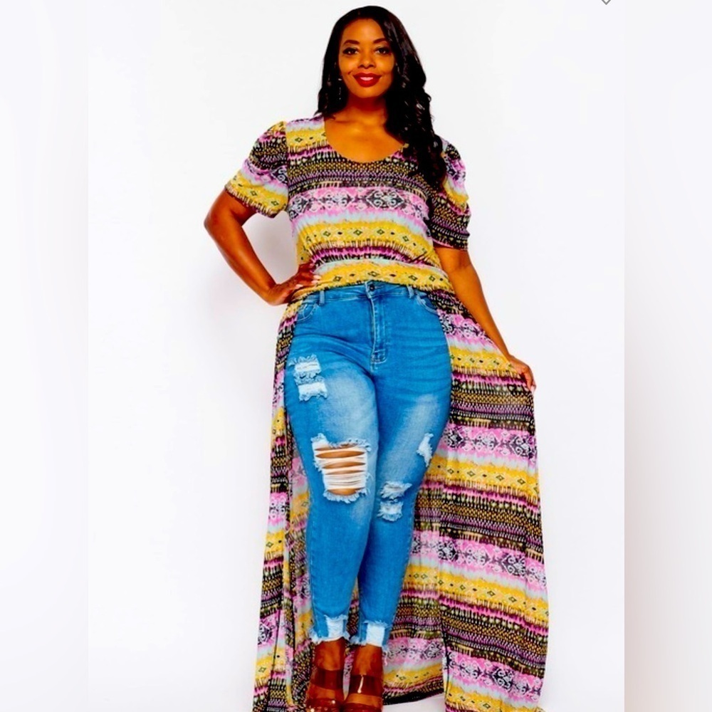 High low blouse